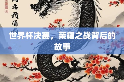 世界杯决赛，荣耀之战背后的故事