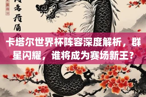 卡塔尔世界杯阵容深度解析，群星闪耀，谁将成为赛场新王？