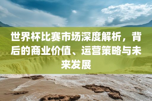 世界杯比赛市场深度解析，背后的商业价值、运营策略与未来发展