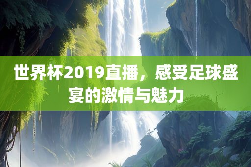 世界杯2019直播，感受足球盛宴的激情与魅力吉安市靖泰电力工程有限公司