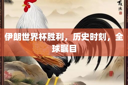 伊朗世界杯胜利，历史时刻，全球瞩目