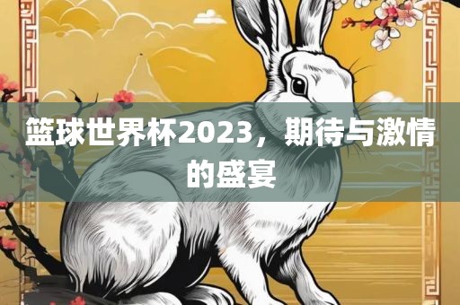 篮球世界杯2023，期待与激情的盛宴