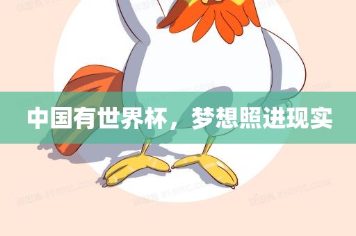中国有世界杯，梦想照进现实
