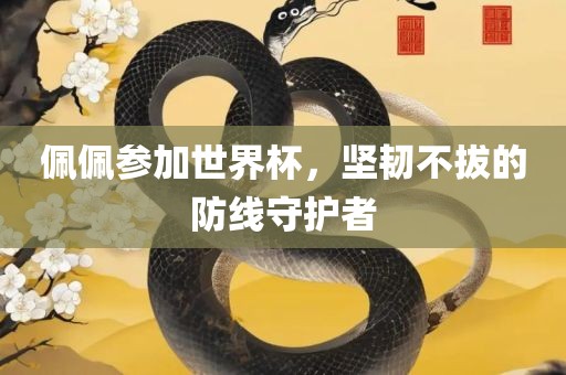 佩佩参加世界杯，坚韧不拔的防线守护者