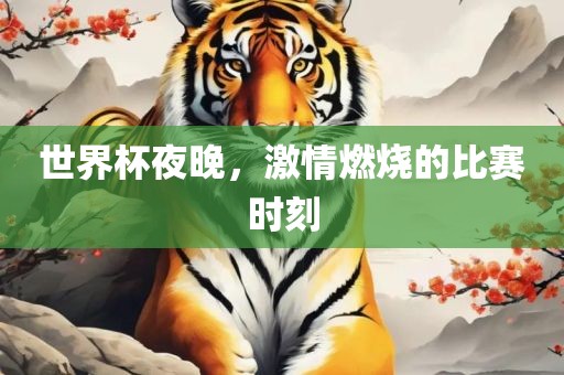 世界杯夜晚，激情燃烧的比赛时刻