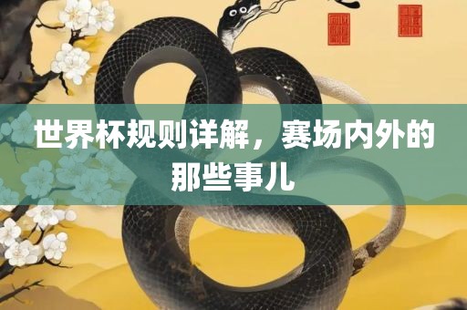 世界杯规则详解，赛场内外的那些事儿