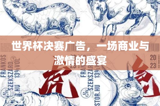 世界杯决赛广告，一场商业与激情的盛宴