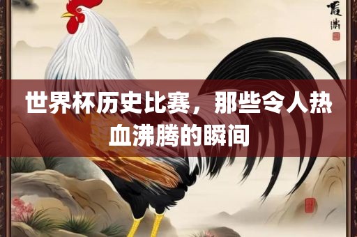 世界杯历史比赛，那些令人热血沸腾的瞬间