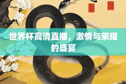 世界杯高清直播，激情与荣耀的盛宴